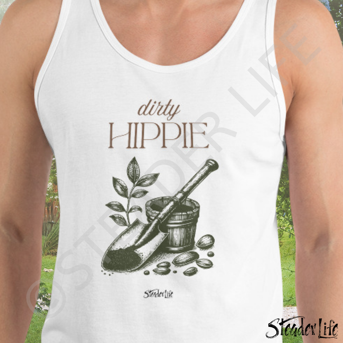 Dirty Hippie Dirt & Seeds - Men’s Staple Tank 3480