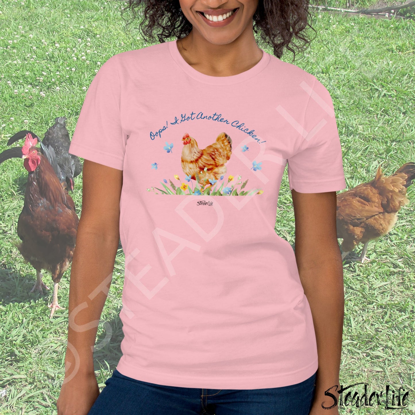 Oops Another Chicken - Unisex Staple Tee 3001