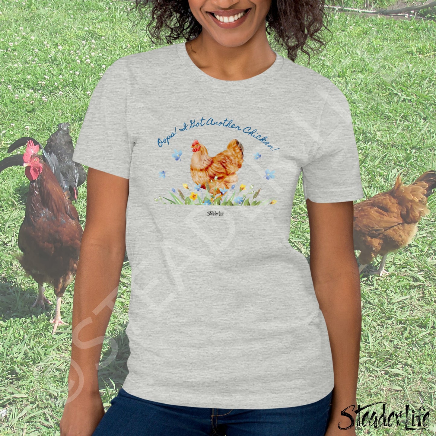 Oops Another Chicken - Unisex Staple Tee 3001