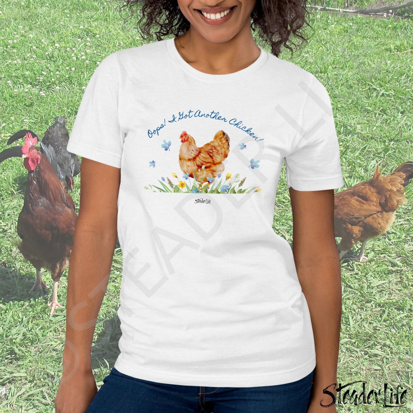 Oops Another Chicken - Unisex Staple Tee 3001