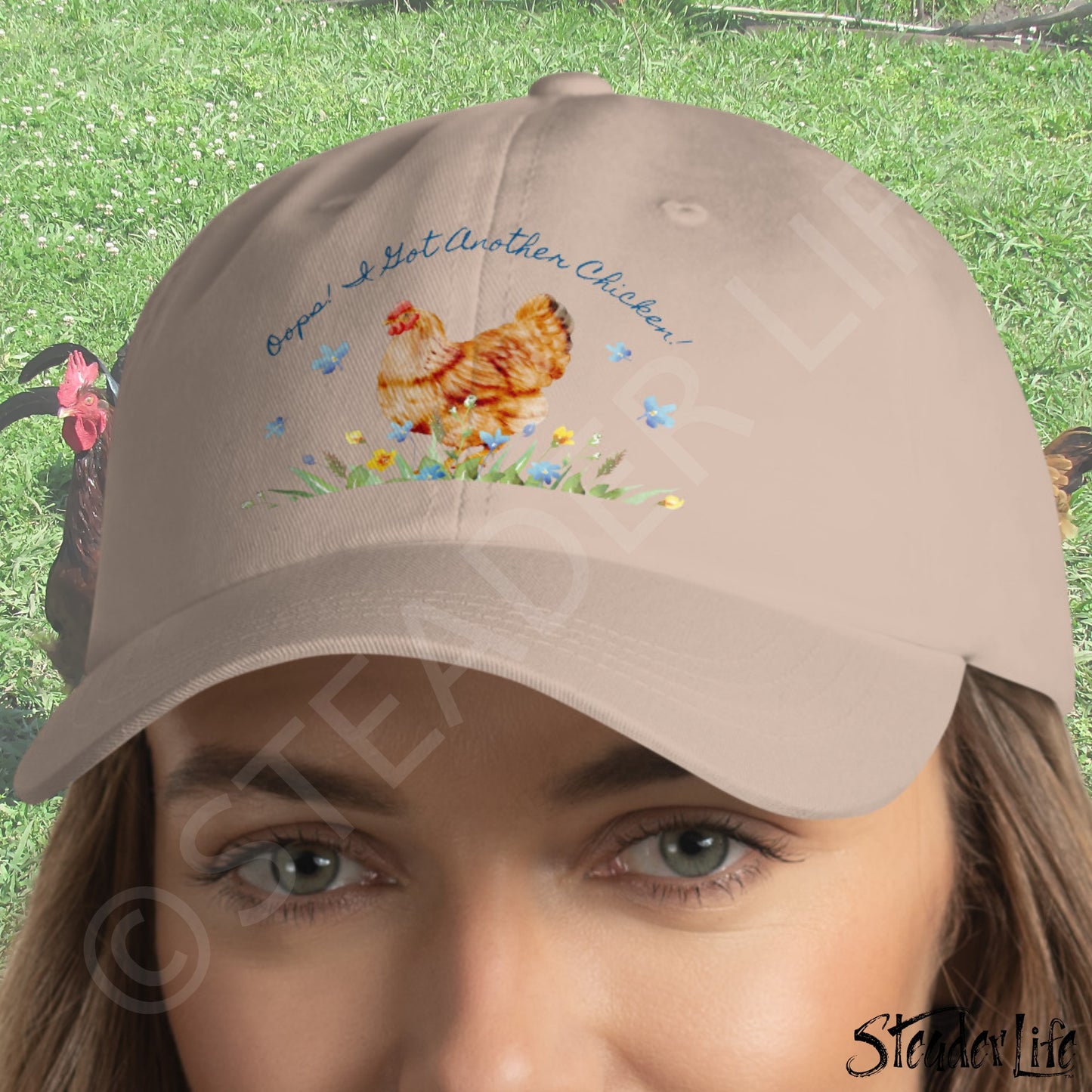 Oops Another Chicken - Classic Ball Cap DTF