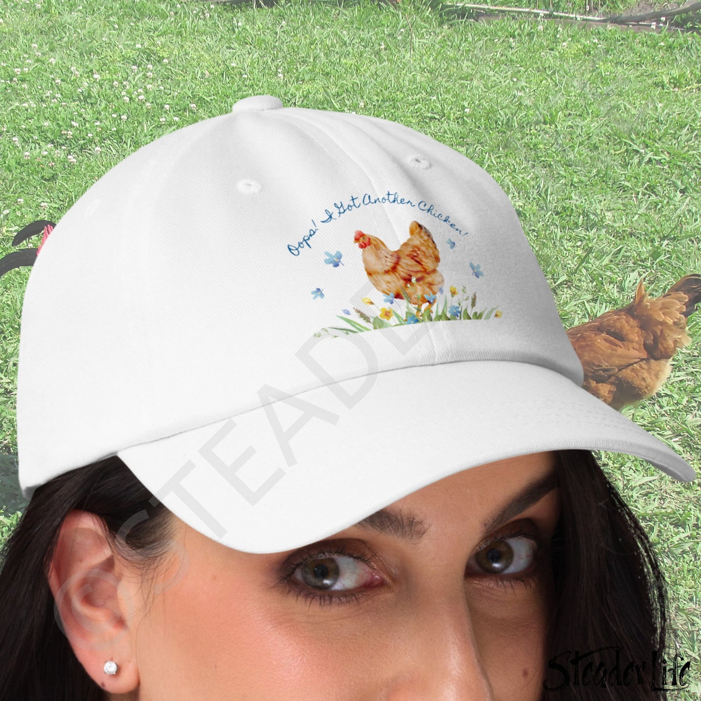 Oops Another Chicken - Classic Ball Cap DTF