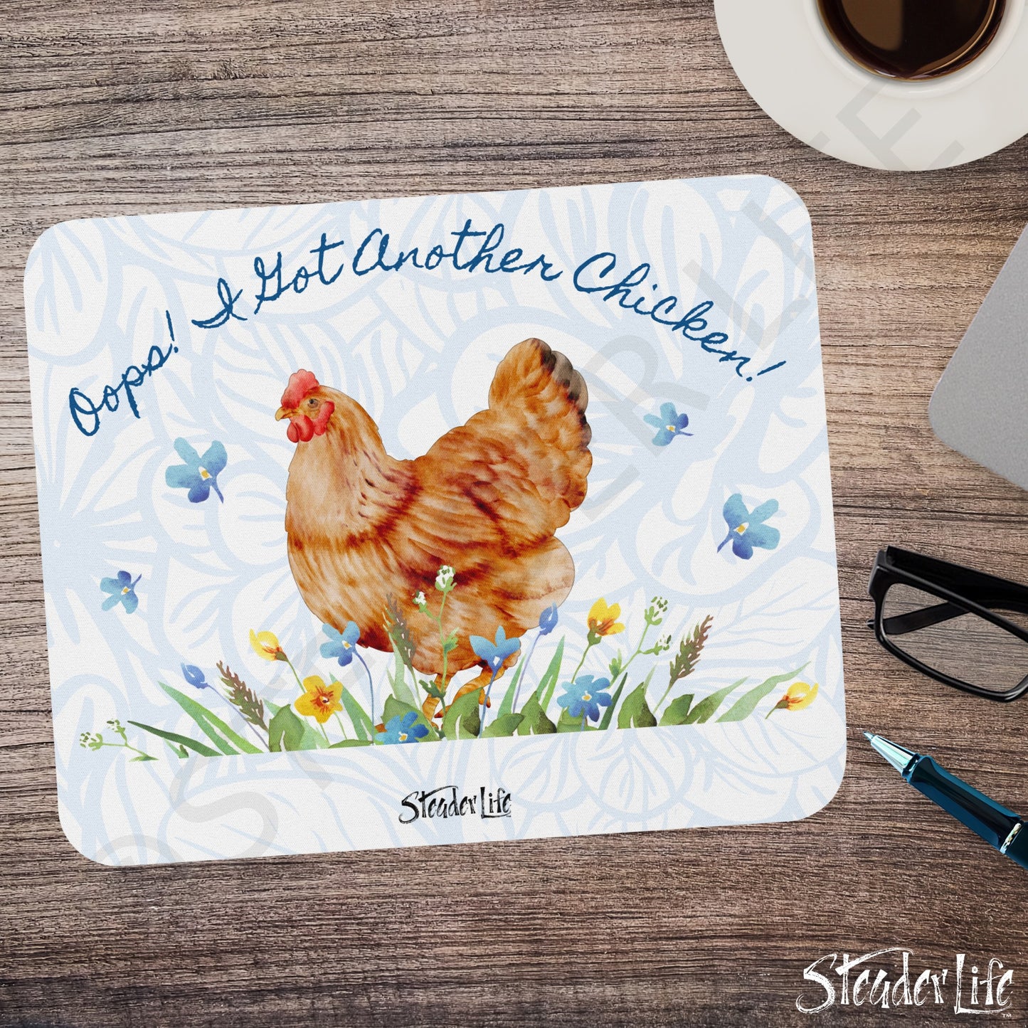 Oops Another Chicken - Mouse Pad