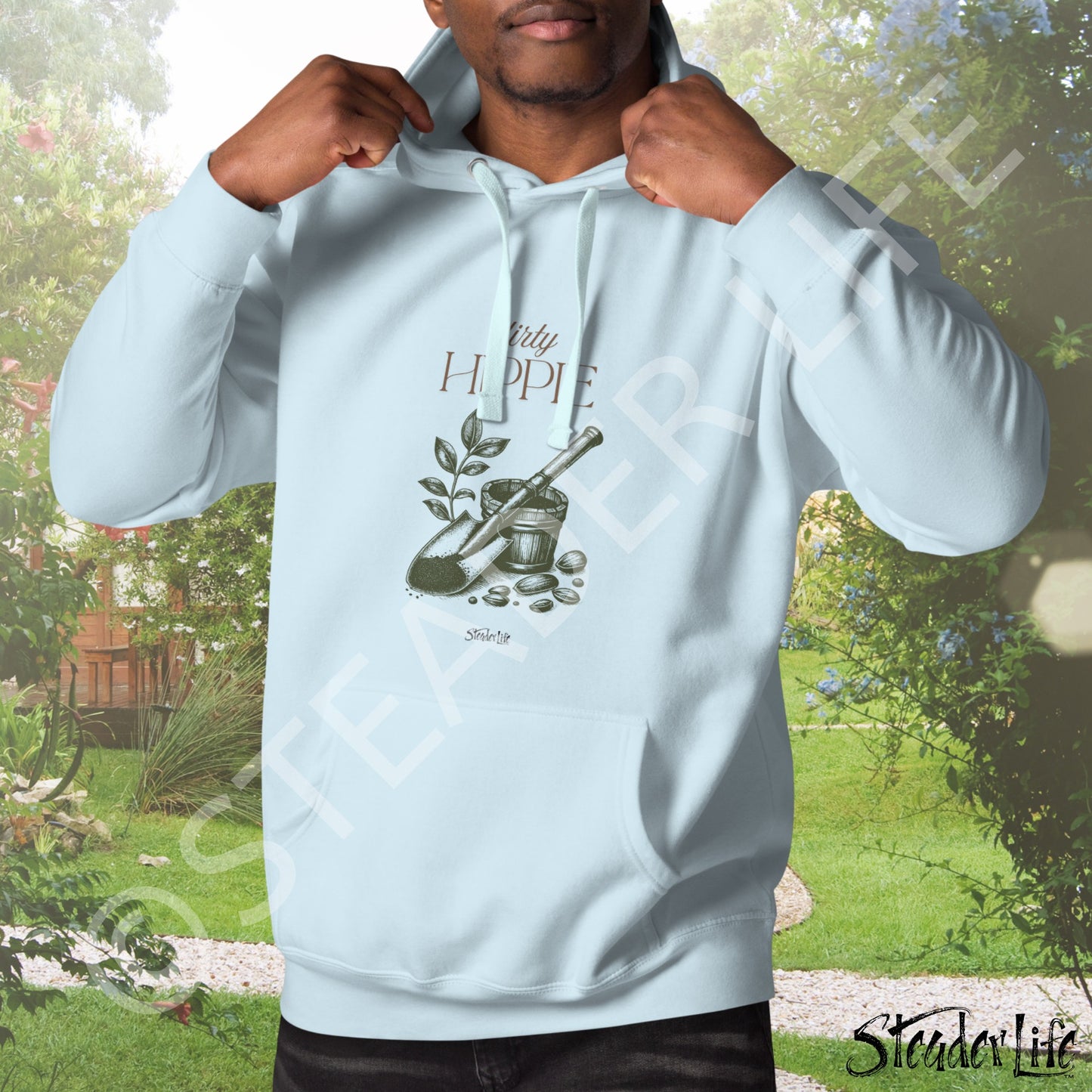 Dirty Hippie Dirt & Seeds - Unisex Cotton Hoodie M2580