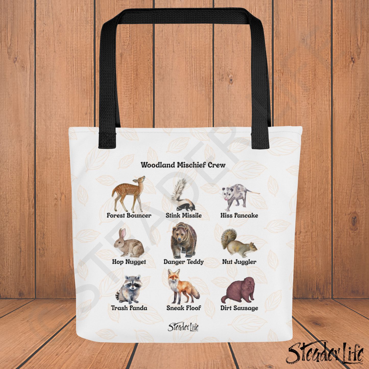 Woodland Mischief Crew - Classic Tote Bag AOP
