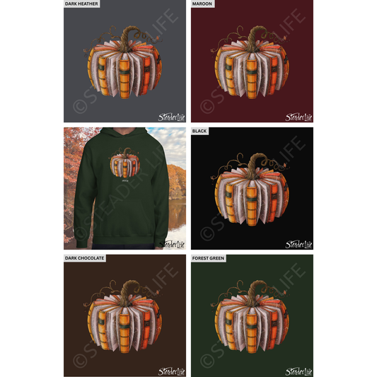 Pumpkin Novelty - Dark Adult Hoodie