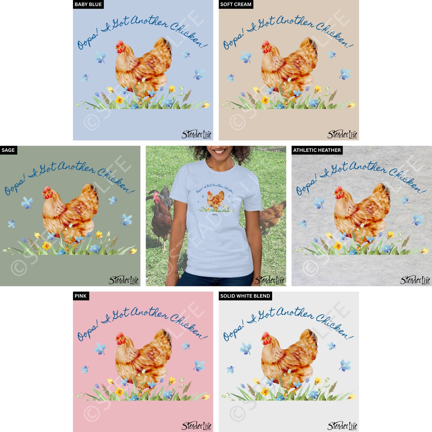 Oops Another Chicken - Women's Tee