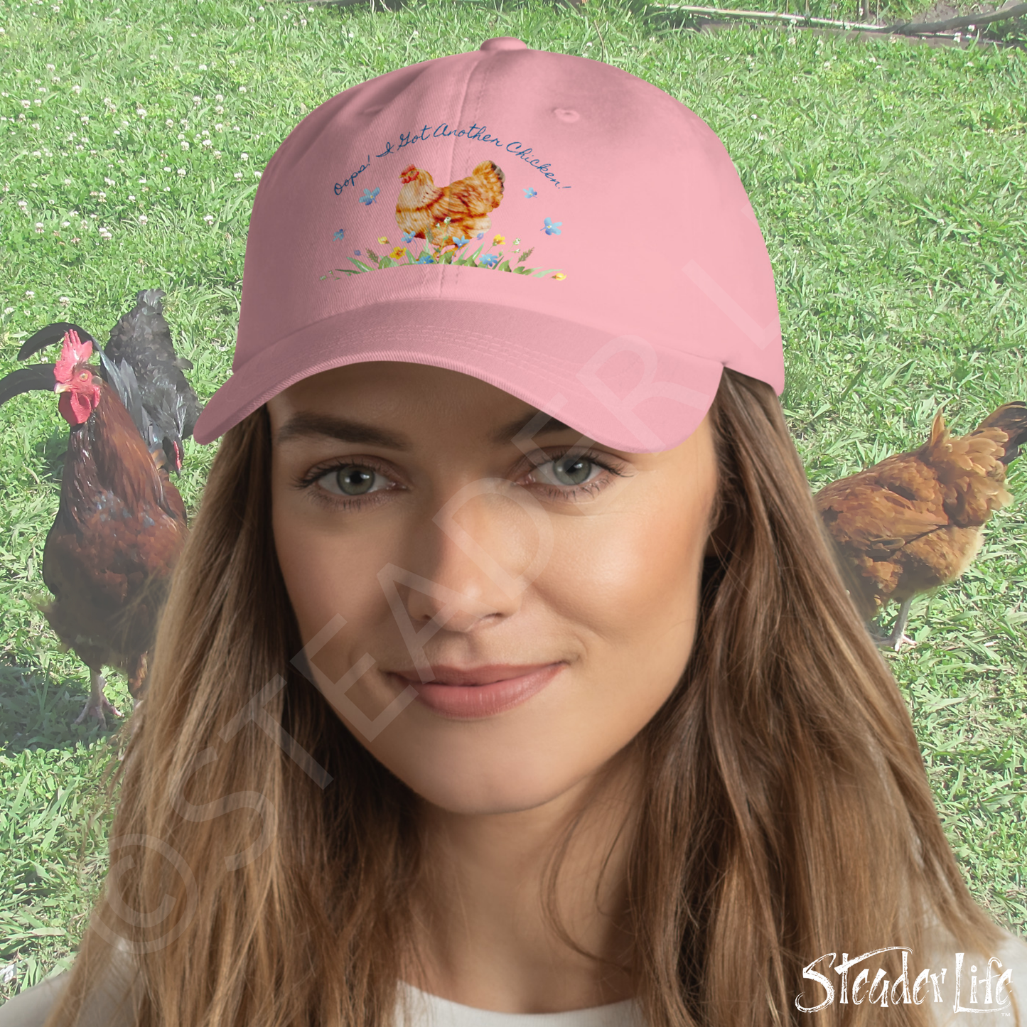 Oops Another Chicken - Classic Ball Cap