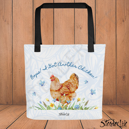 Oops Another Chicken - Classic Tote Bag AOP