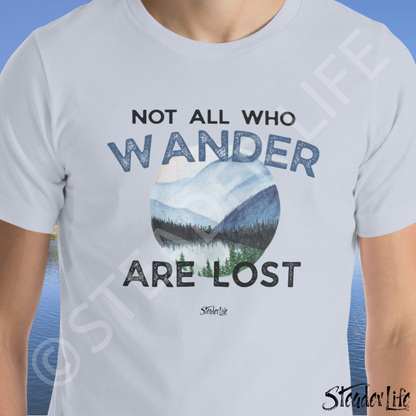Not All Who Wander Lake - Men's Tee