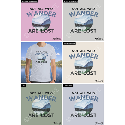 Not All Who Wander Lake - Men's Tee