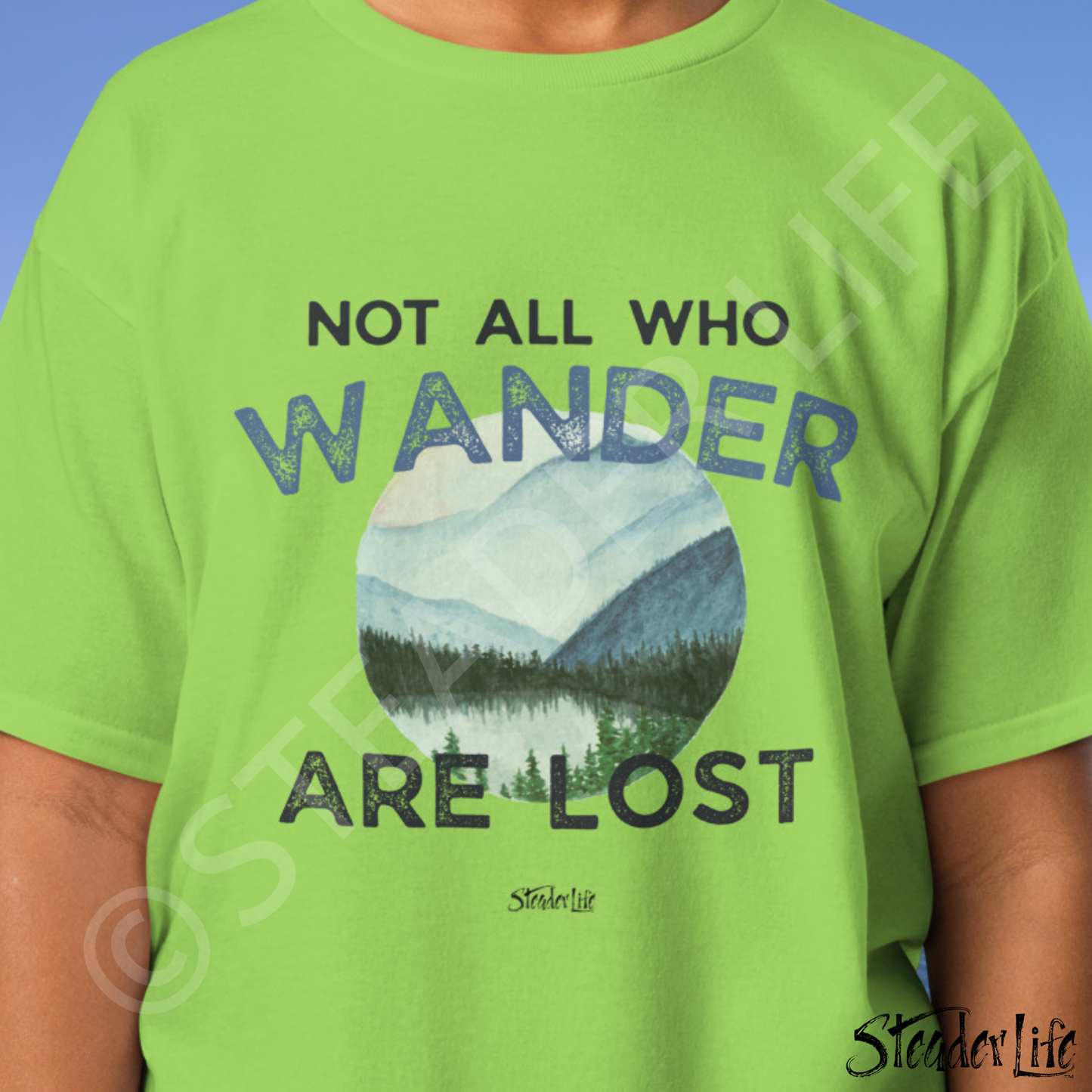 Not All Who Wander Lake - Kids Tee