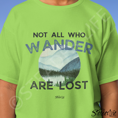 Not All Who Wander Lake - Kids Tee