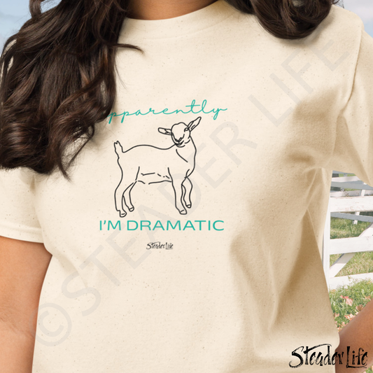 Apparently I'm Dramatic Goat - Kid Tee