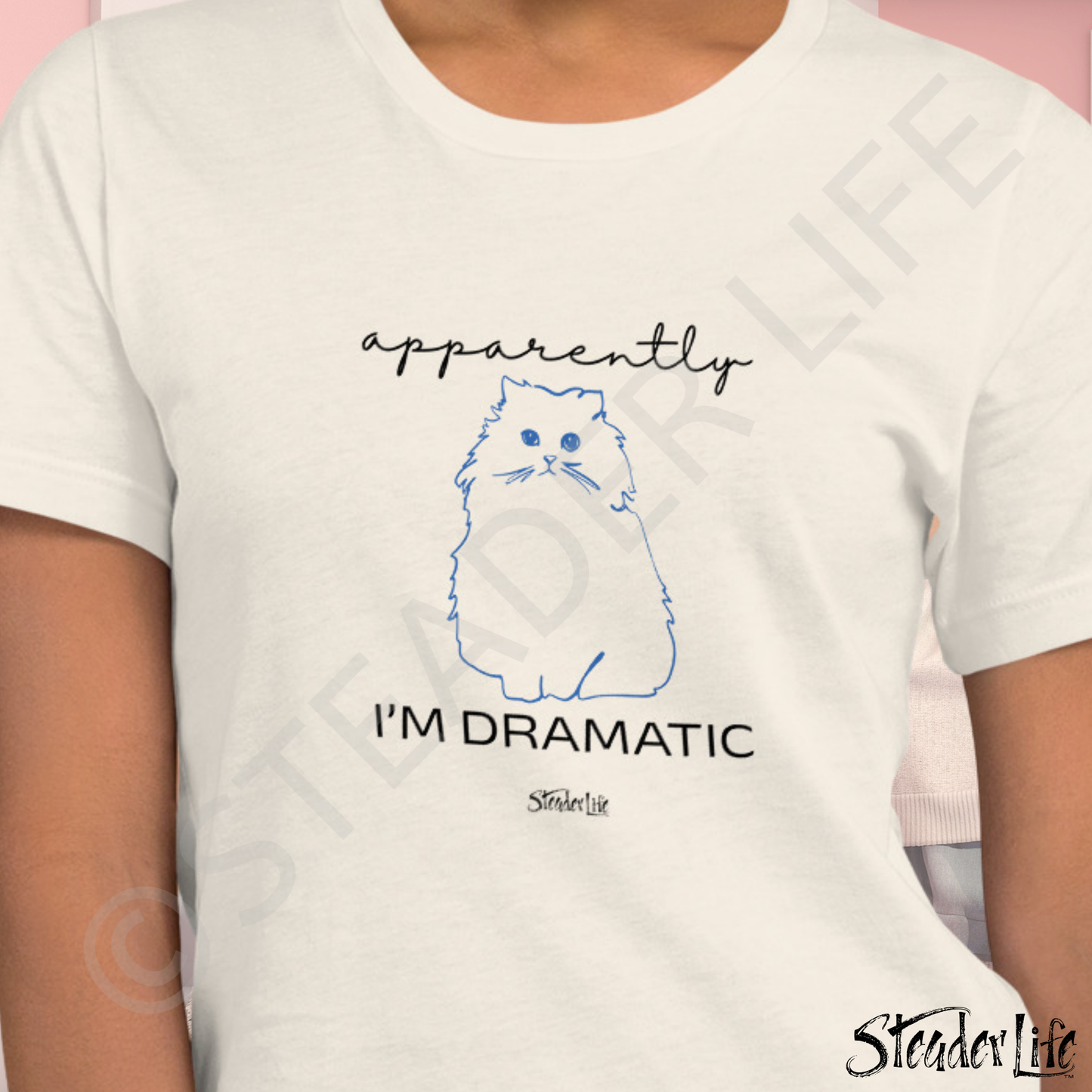 Apparently I'm Dramatic Cat - Women's Tee