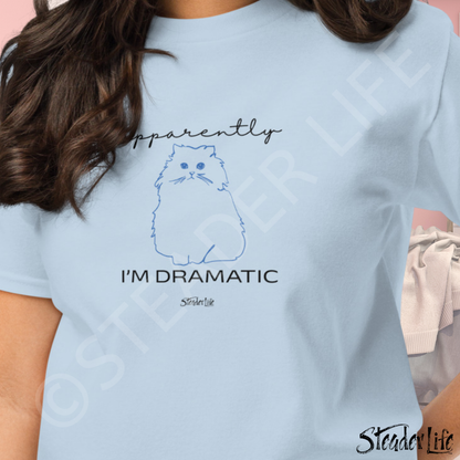 Apparently I'm Dramatic Cat - Kids Tee