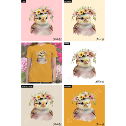 Beflowered Chick - Kids Tee