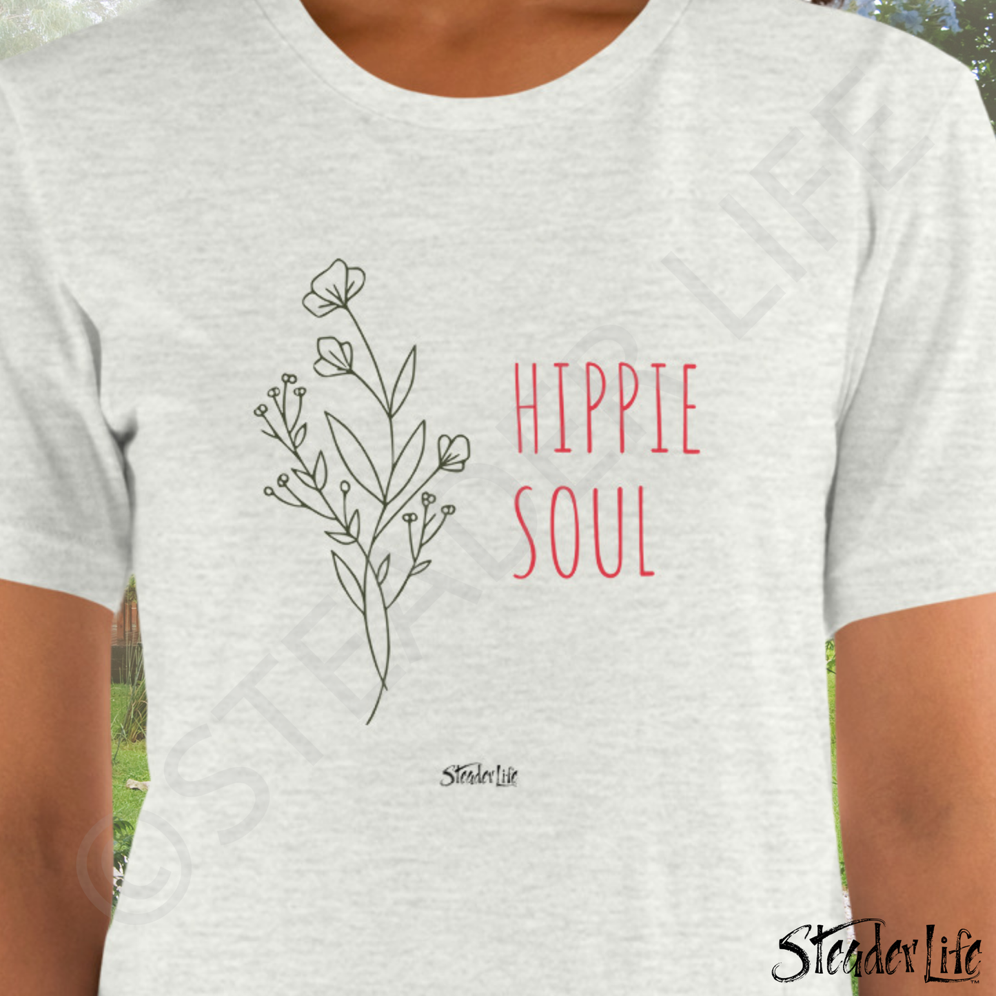 Hippie Soul Simple Sprig - Women's Tee