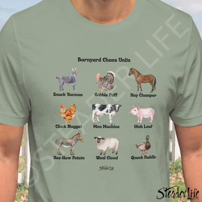 Barnyard Chaos Units - Adult Tee