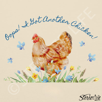 Oops Another Chicken - Unisex Cotton Hoodie M2580