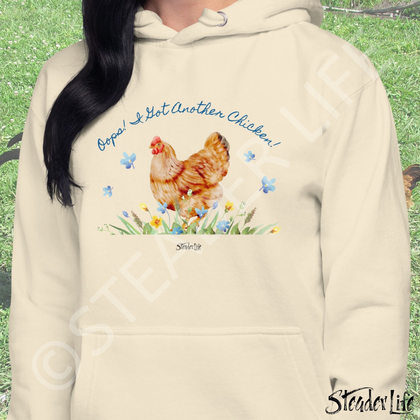 Oops Another Chicken - Women's Hoodie