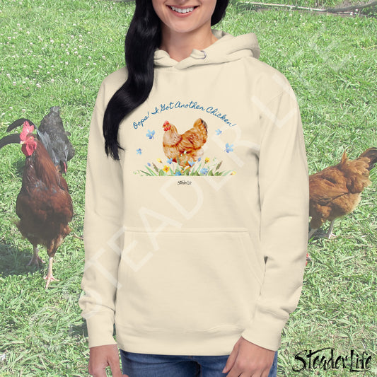Oops Another Chicken - Unisex Cotton Hoodie M2580