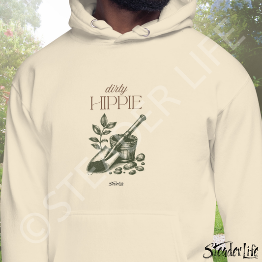 Dirty Hippie Dirt & Seeds - Unisex Cotton Hoodie M2580