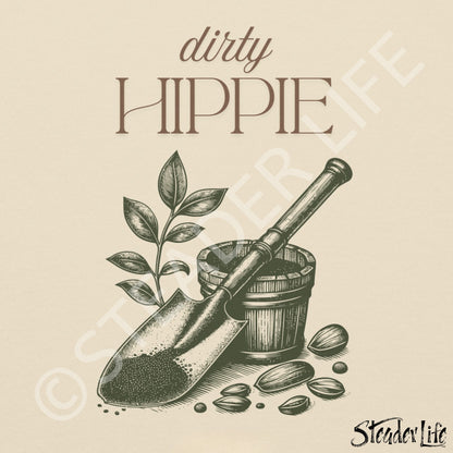 Dirty Hippie Dirt & Seeds - Unisex Cotton Hoodie M2580