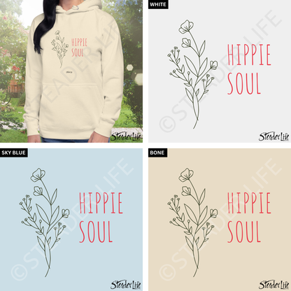 Hippie Soul Simple Sprig - Women's Hoodie