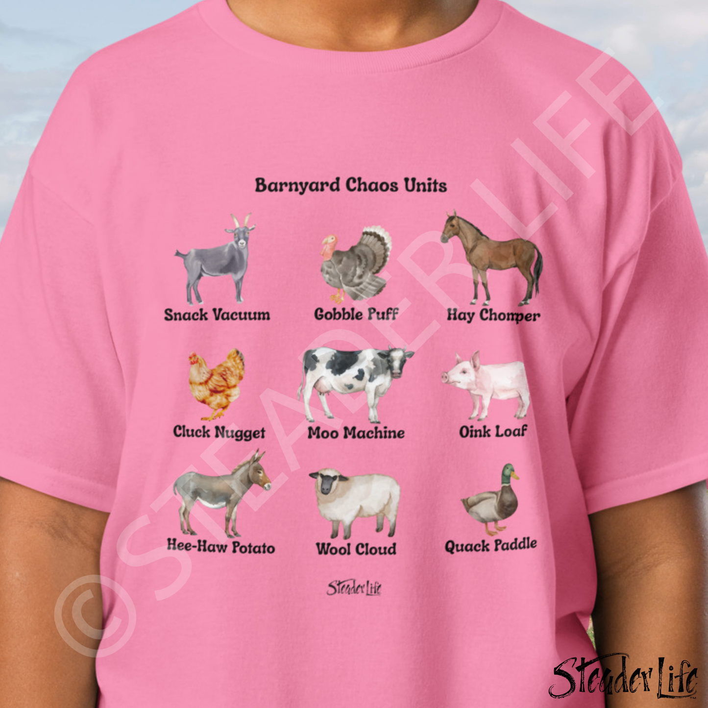 Barnyard Chaos Units - Kids Tee
