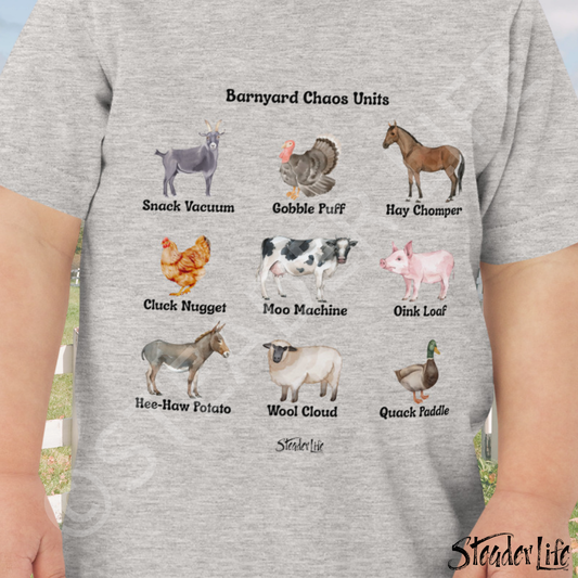 Barnyard Chaos Units - Toddler Tee