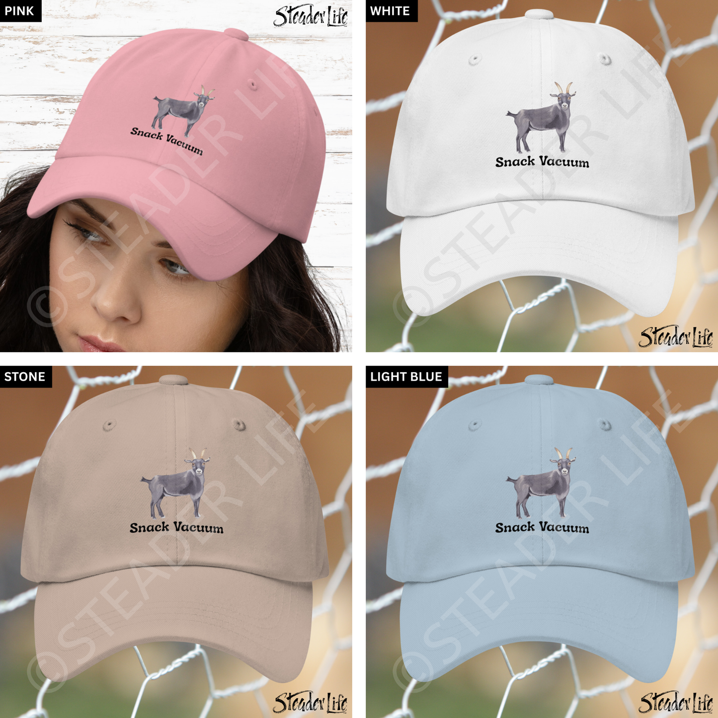 Snack Vacuum Goat - Classic Ball Cap