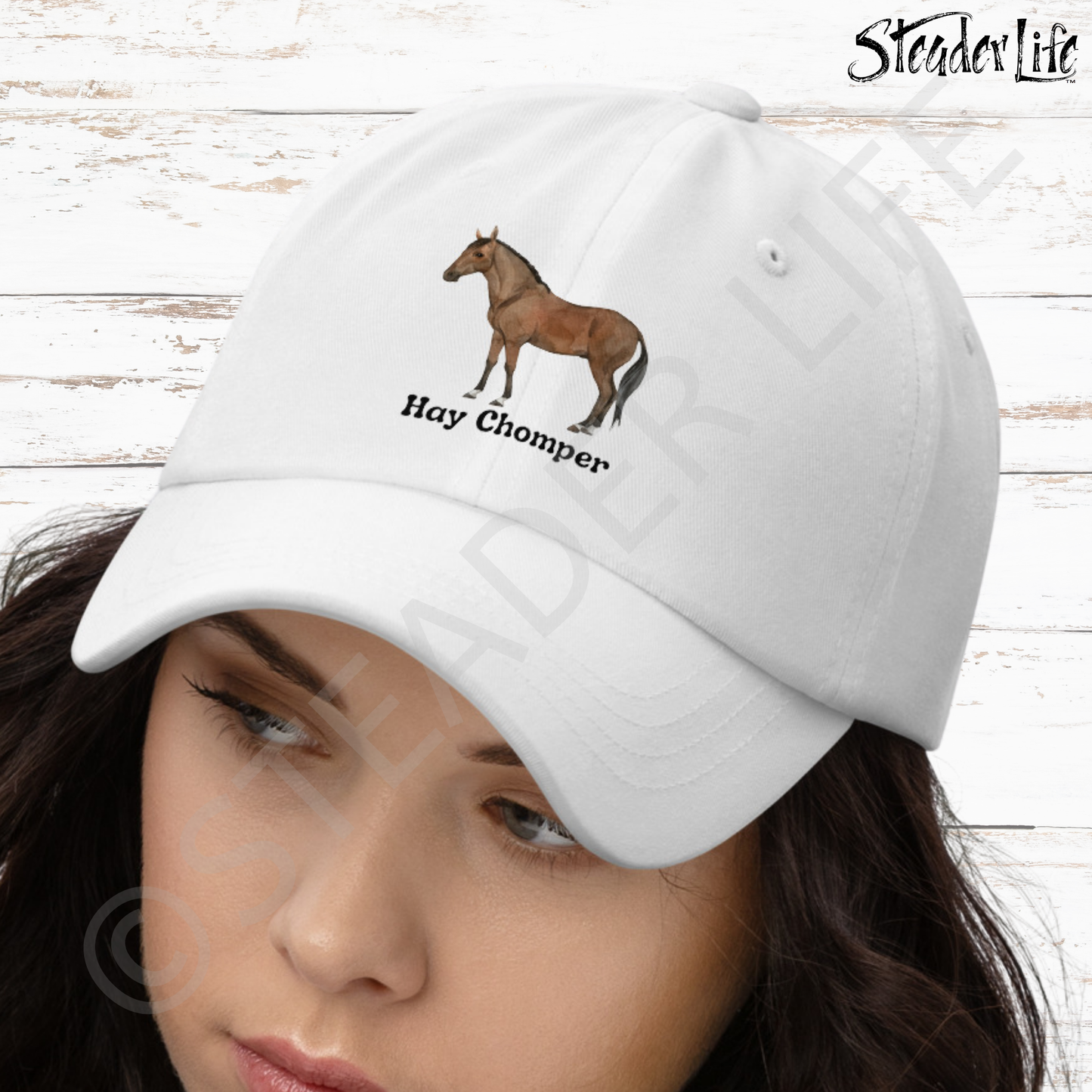 Hay Chomper Horse - Classic Ball Cap