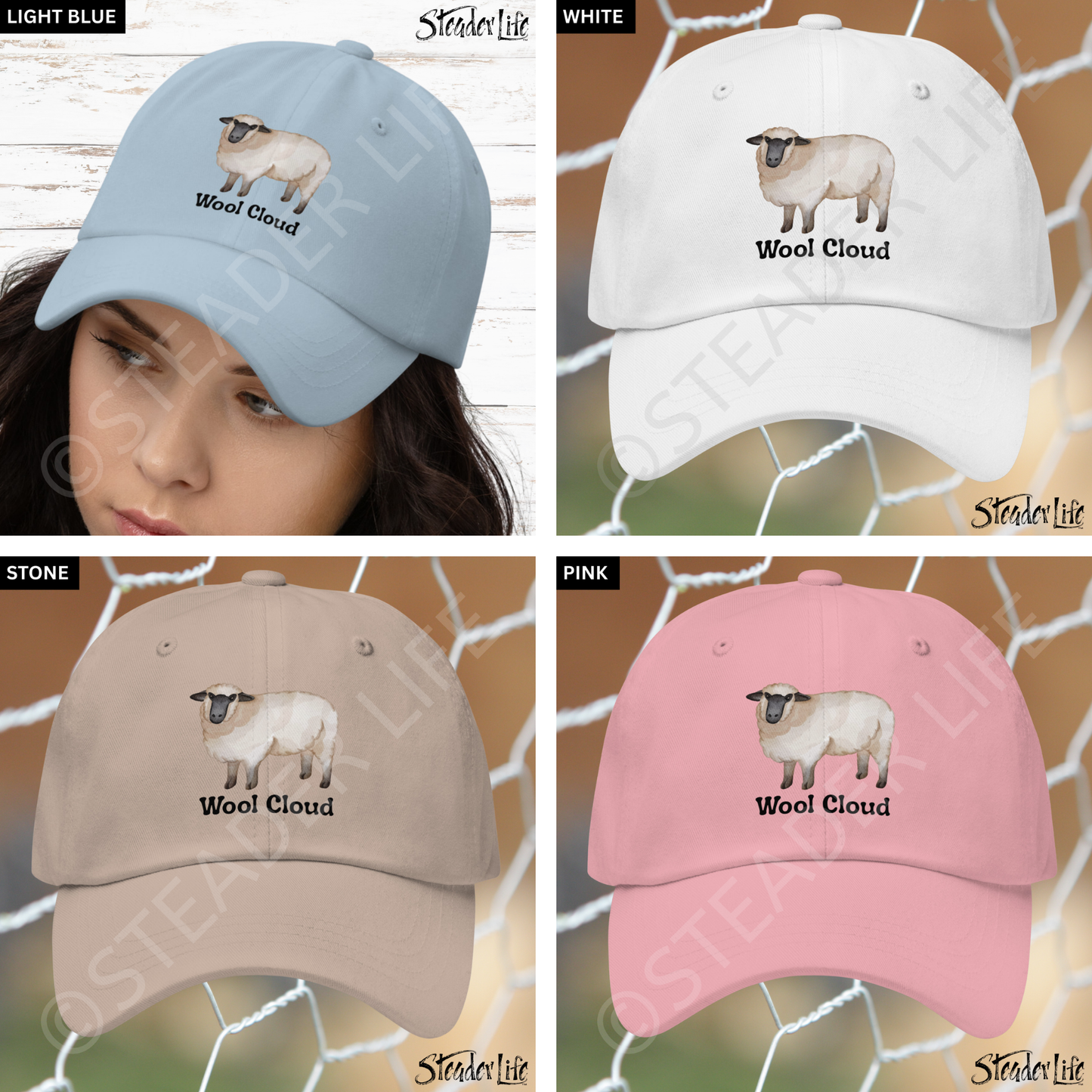 Wool Cloud Sheep - Classic Ball Cap