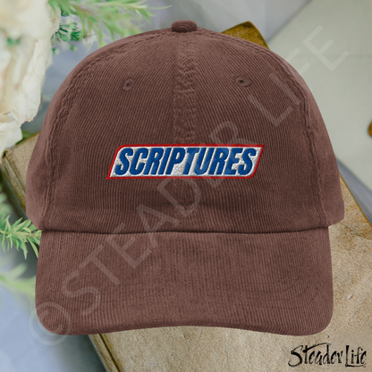 Steader Way™ Scriptures Chocolate - Corduroy Cap