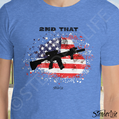2nd That Flag & Fire - Adult Tee