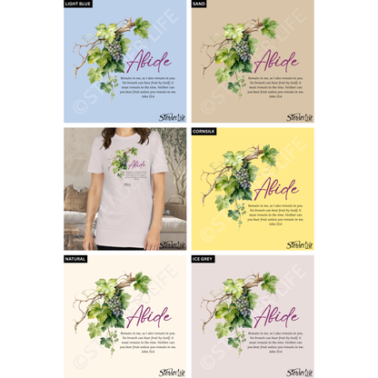 Steader Way™ Abide In The Vine - Women's Tee