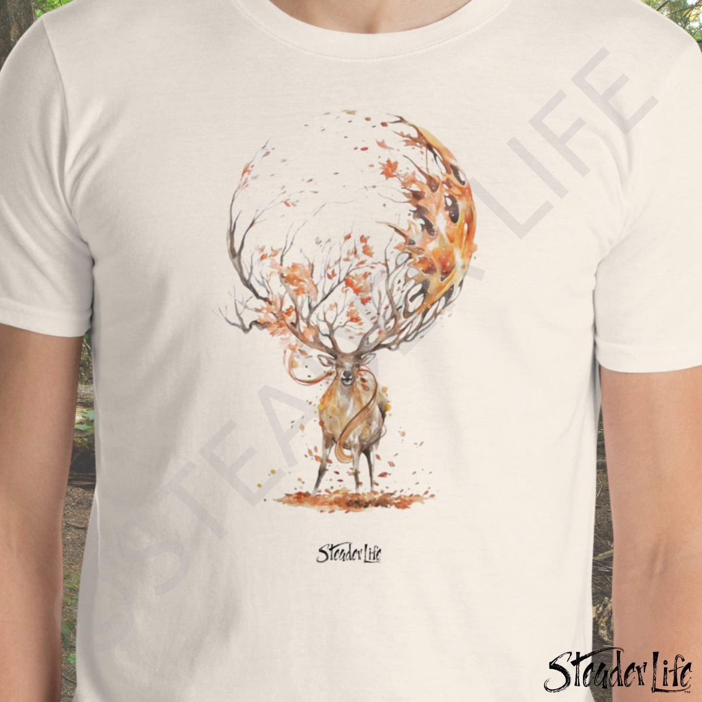 Autumn's Embrace Buck - Adult Tee