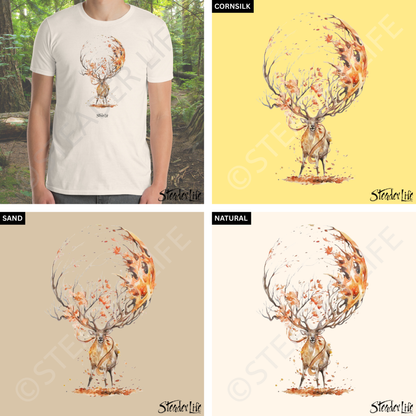 Autumn's Embrace Buck - Adult Tee