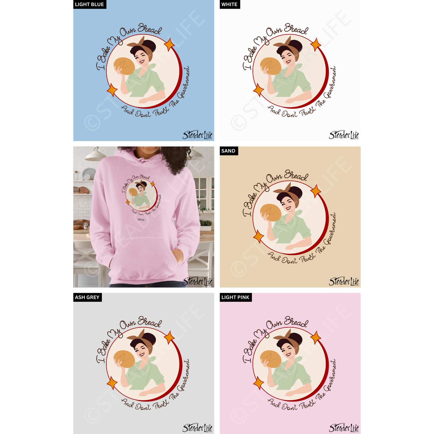 Bake My Own Bread - Women's Hoodie