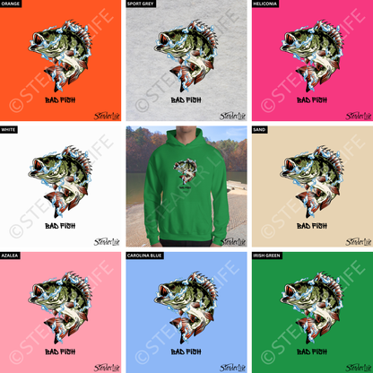 Bad Fish Jumper - Adult Hoodie