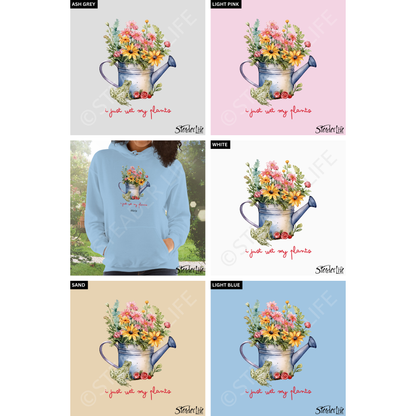 Just Wet My Plants - Women's Hoodie