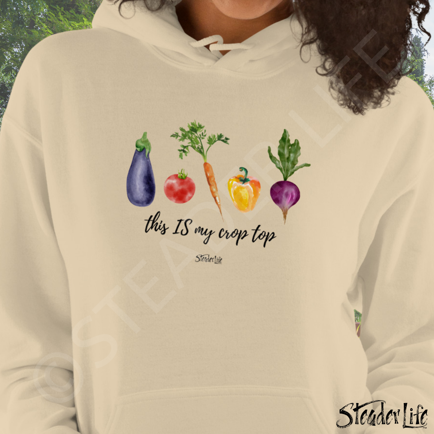 This Is My Crop Top - Women's Hoodie