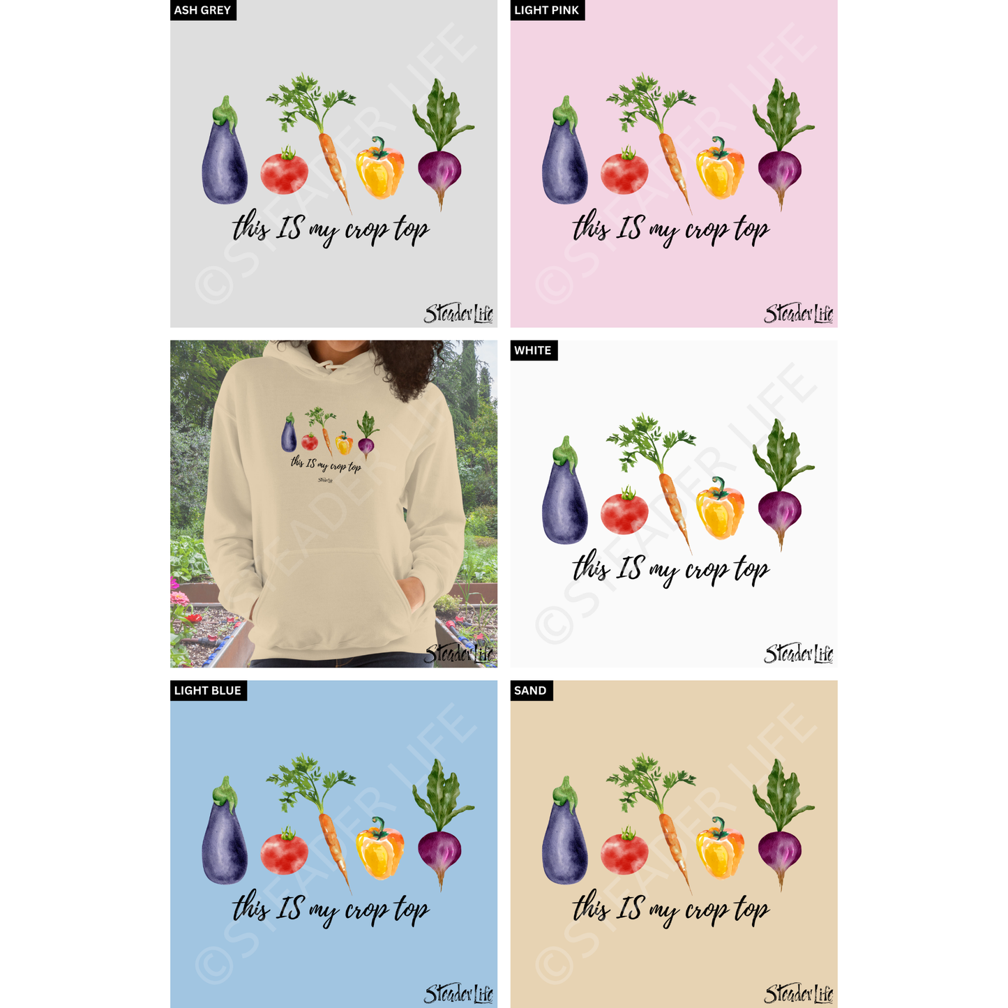 This Is My Crop Top - Women's Hoodie