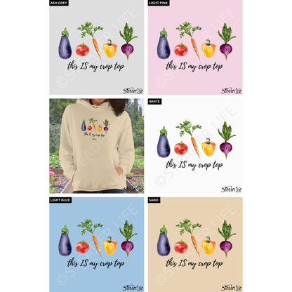 This Is My Crop Top - Women's Hoodie