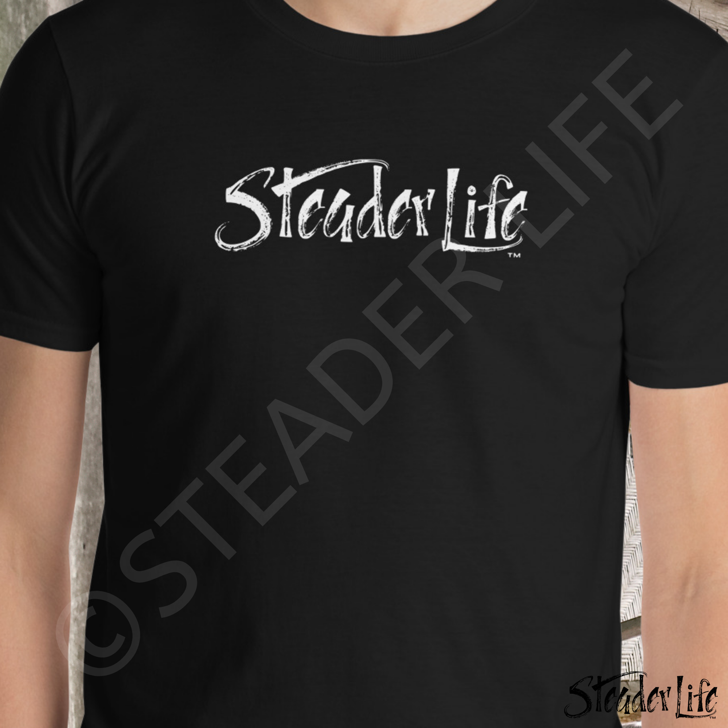 Steader Life™ Originals Logo - Dark Adult Tee