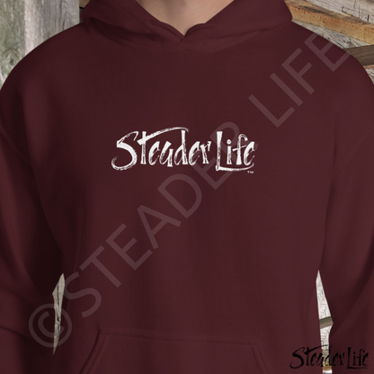 Steader Life™ Originals Logo - Dark Adult Hoodie