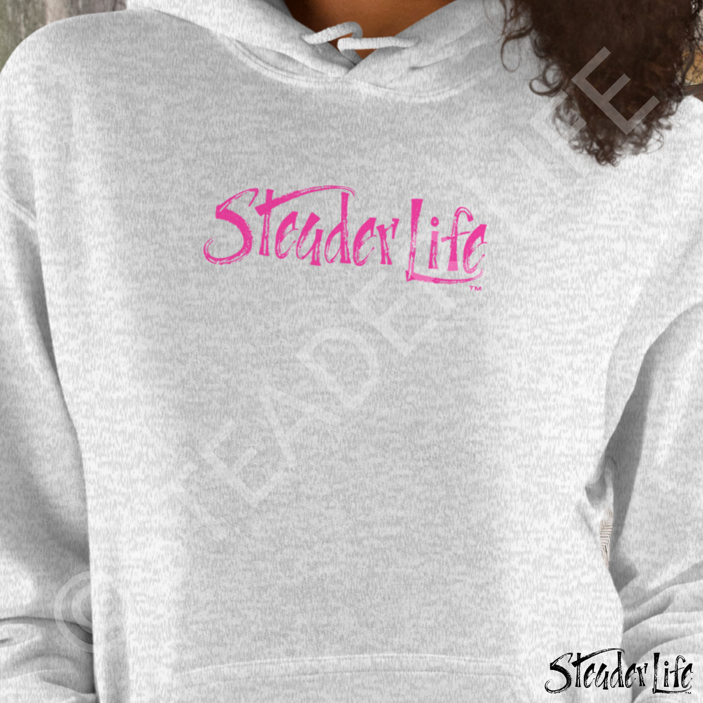 Steader Life™ Wild Berry Logo - Women's Hoodie