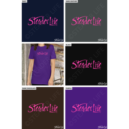 Steader Life™ Wild Berry Logo - Dark Women's Tee