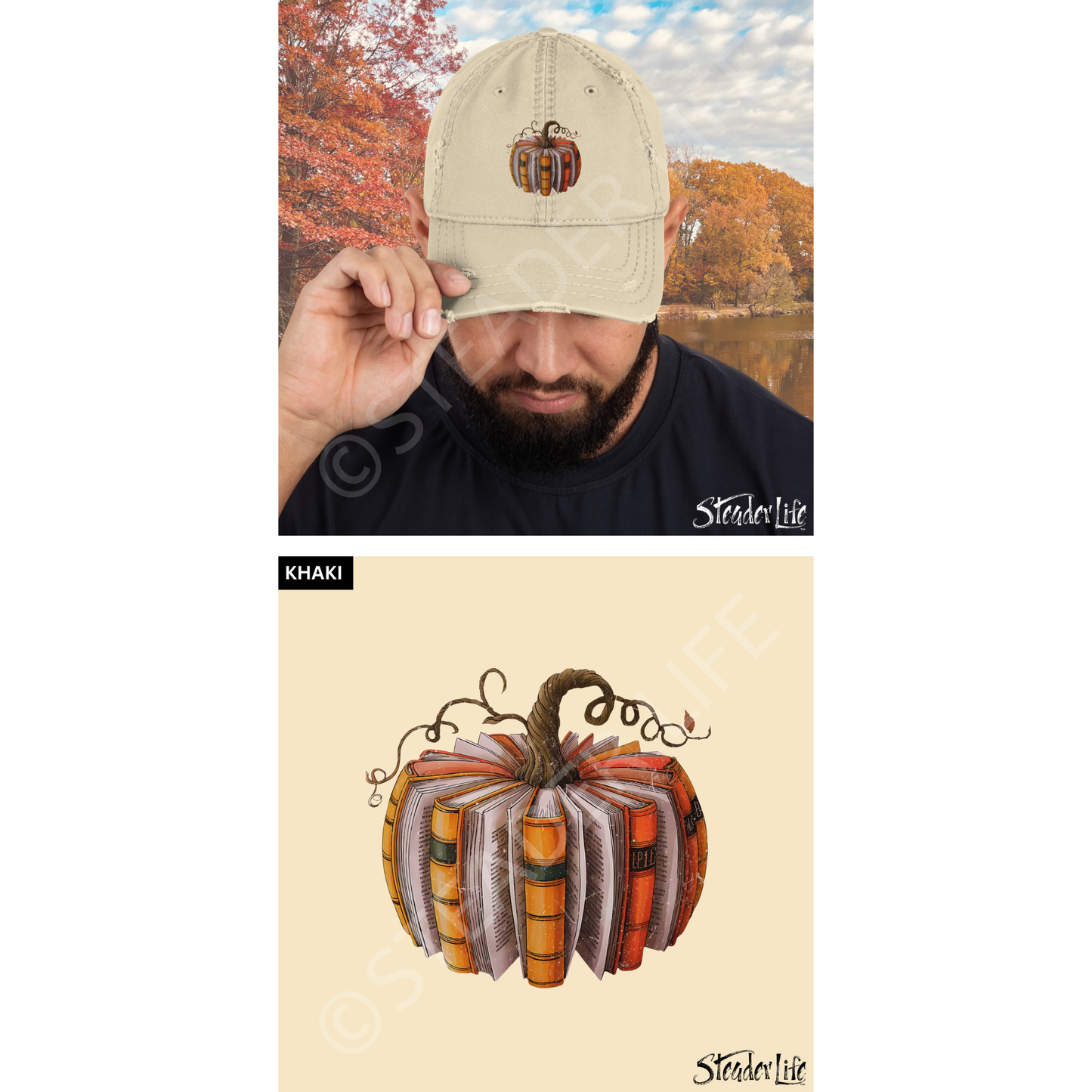 Pumpkin Novelty - Distressed Ball Cap
